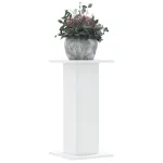 Suporturi de plante, 2 buc., alb, 30x30x60 cm, lemn prelucrat GartenMobel Dekor