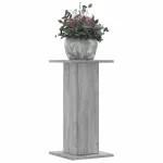 Suporturi de plante 2 buc. gri sonoma 30x30x60cm lemn prelucrat GartenMobel Dekor