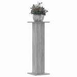 Suporturi de plante 2 buc. gri sonoma 30x30x95cm lemn prelucrat GartenMobel Dekor