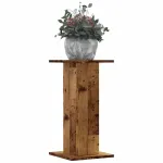 Suporturi de plante 2 buc. lemn vechi 30x30x60cm lemn prelucrat GartenMobel Dekor
