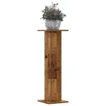 Suporturi de plante 2 buc. lemn vechi 30x30x95cm lemn prelucrat GartenMobel Dekor