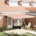 Cortina Retractabilă Manual Multicolour 450 × 300 cm GartenMobel Dekor