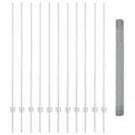 Gard cu Stâlp Argintiu 1,4 x 25 m Oțel GartenMobel Dekor