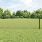 Gard cu Stâlp Gri GartenMobel Dekor