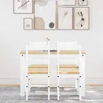 Set de sufragerie din 5 piese PANAMA din lemn masiv de pin alb GartenMobel Dekor