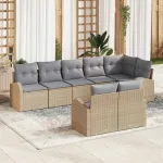 Set de canapele pentru grădină 8 pcs poliratan GartenMobel Dekor