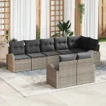 Set de canapele pentru grădină 8 pcs poliratan GartenMobel Dekor