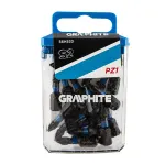 Set biti de impact PZ1X25mm 1/4" 20buc. GRAPHITE 56H533 HardWork ToolsRange