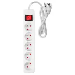 Prelungitor 1.5m, 3x1.5mm2, 5G, alb, ON/OFF NEO TOOLS 90-177 HardWork ToolsRange