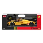 Masina cu telecomanda Ferrari 499P galben, scara 1:14, Rastar