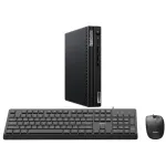 Mini PC Refurbished Lenovo ThinkCentre M70q G3, Intel Core i5-12600T 2.10 - 4.60GHz, 8GB DDR4, 256GB SSD NVMe + Windows 11 Pro + cadou tastatura si mouse OptimX Pro KM500 NewTechnology Media