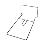 Cadru coș colector iarbă pentru mașina de tuns gazon QL41S-139