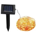Ghirlandă luminoasă solară liniară cu 100 LED-uri, 1,5 m, IP44