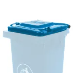 Capac albastru de rezervă pentru container de gunoi Mirpol 120 litri