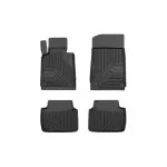 Mănuși de cauciuc specifice potrivite pentru BMW 3 Series E46 fără 4h4 1998-2005, set de 4 piese, culoare neagră Performance AutoTuning