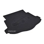 Covor de cauciuc pentru portbagaj de la Rigum, potrivit pentru Ford Mondeo sedan 2007-2014, cu logo-ul siluetei vehiculului, negru Performance AutoTuning