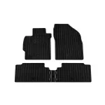 Mănuși din cauciuc specifice, potrivite pentru Toyota Auris, Corolla 2006-2012, set de 5 piese, culoare neagră Performance AutoTuning