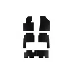 Mochete de cauciuc specifice potrivite pentru Kia Sorento după 2009, 7 locuri, 6 piese, negre Performance AutoTuning