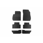 Mochete de cauciuc specifice potrivite pentru Opel Zafira C după 2012, 7 locuri, 6 piese, negre Performance AutoTuning