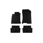 Mochete de cauciuc specifice potrivite pentru Renault Laguna hatchback, wagon după 2007, set de 4 piese, culoare neagră Performance AutoTuning