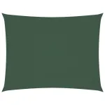 Parasolar verde închis, 4x5 m țesătură oxford dreptunghiular GartenMobel Dekor
