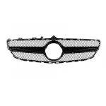 Grilă de tip A crom/negru, potrivită pentru Mercedes CLS C218 2015-2018, cu orificiu pentru cameră Performance AutoTuning
