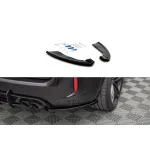 Extensii laterale Maxton Design potrivite pentru bara spate a BMW X5M F15 2014-2018, lac negru Performance AutoTuning