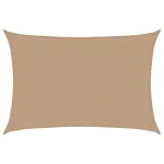 Pânză parasolar, gri taupe, 2,5x3,5 m, HDPE, 160 g/m² GartenMobel Dekor