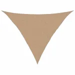 Pânză parasolar, gri taupe, 3x3x4,2 m, HDPE, 160 g/m² GartenMobel Dekor