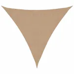 Pânză parasolar, taupe, 3x3x3 m, HDPE, 160 g/m² GartenMobel Dekor