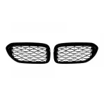 Rădăcini tip diamant crom/negru potrivite pentru BMW Seria 5 G30 sedan, G31 break 2017-2020 Performance AutoTuning