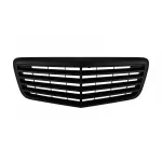 Grilă mată neagră potrivită pentru Mercedes E-class W211 sedan, estate 2007-2009 Performance AutoTuning