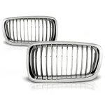 Rădăcini cu dublu nervură cromate potrivite pentru BMW Seria 7 E38 Touring 06.1994-07.2001 Performance AutoTuning