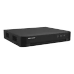 DVR Hikvision AcuSense 4 canale 5MP + 2 canale IP 4K, audio bidirecțional