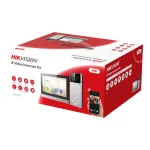 Kit videointerfon IP Hikvision 4MP cu Wi‑Fi 6, monitor 7 inch, IP65