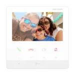 Monitor videointerfon Hikvision 4.3 inch PoE alb DS-KH6100-E1