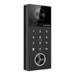 Panou videointerfon exterior Hikvision 4MP WiFi 6, PoE, PIN, IP65