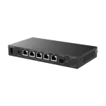 Router Ruijie Reyee RG-EG406XS-P cu 5 porturi 2.5G, 4 PoE+ si SFP+ 10G