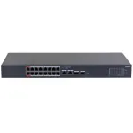 Switch Dahua managed PoE Gigabit 20 porturi, 240W, 2x SFP