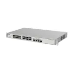 Switch L3 Ruijie Reyee cu 24 porturi Gigabit PoE+ si 4 porturi SFP+ 10G