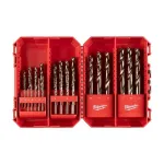 Trusă 25 burghie pentru metal HSS-Co 1-13 mm Milwaukee