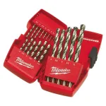 Trusă profesională cu 25 burghie pentru metal HSS-G 1-13 mm Milwaukee