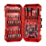 Trusă profesională Milwaukee Shockwave cu 67 biți, suport magnetic și 2 chei