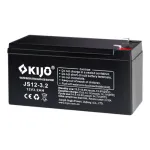 Acumulator AGM 12V 3.2Ah F1 KIJO pentru alarme si sisteme backup