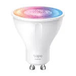 Bec LED smart Wi-Fi GU10 RGB, lumină reglabilă 2200-6500K, TP-Link Tapo L630