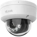 Camera IP dome Hikvision HiLook 2MP 2.8mm, microfon, PoE, IR 20m