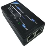 Extender PoE pasiv cu 2 porturi ieșire, 100 m, 15W/port, IEEE 802.3af/at