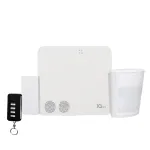 Kit alarmă wireless DSC IQ4 NS cu PowerG, WiFi, LTE și Z-Wave Plus