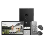 Kit videointerfon EZVIZ CS-TP7 2K Wi-Fi cu monitor 7 inch, RFID si aplicatie