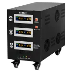 Stabilizator de tensiune trifazat KEMOT 30kVA cu servomotor si LCD